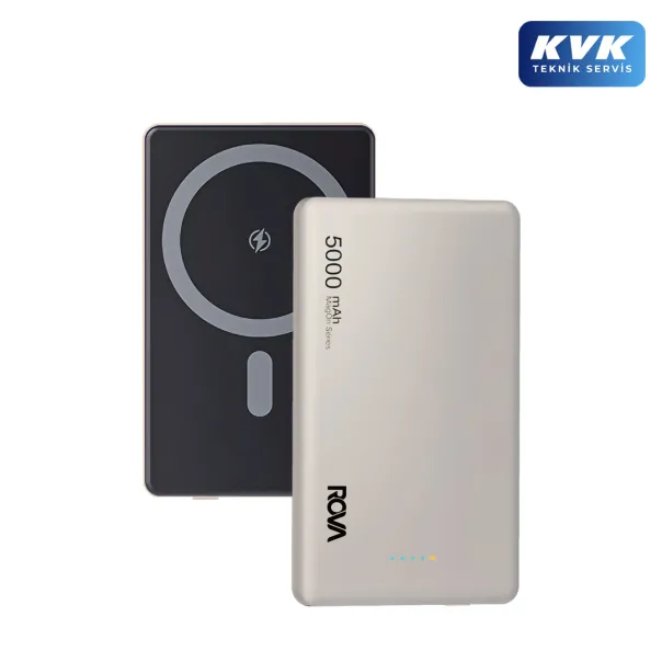 Rova PWS615G MageSafe'li Powerbank ve Taşınabilir Şarj Aleti - 5000 mAh