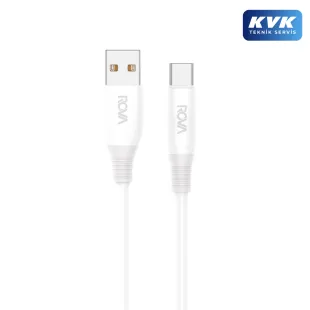 Rova KB219U PD20W Braided A+C  2M Şarj ve Data Kablosu