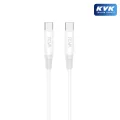 Rova KB220U PD20W Braided C+C  2M Şarj ve Data Kablosu