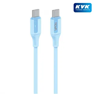 Rova KB203M Type-C To Type-C Hızlı Şarj ve Data Kablosu