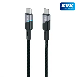 Rova KB207 Type-C To Type-C Hızlı Şarj ve Data Kablosu