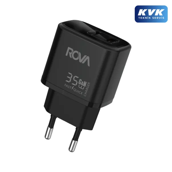 Rova SB119 PD GaN QC3.0 Hızlı Şarj Aleti 35W