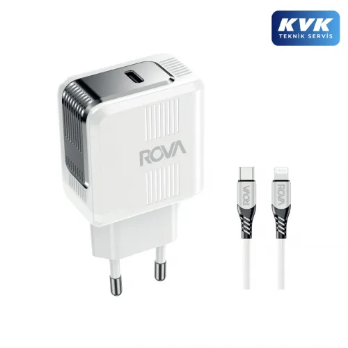 Rova SB110L PD Tek C Giriş 1 M C-L iPhone Kablolu Şarj Aleti 20W