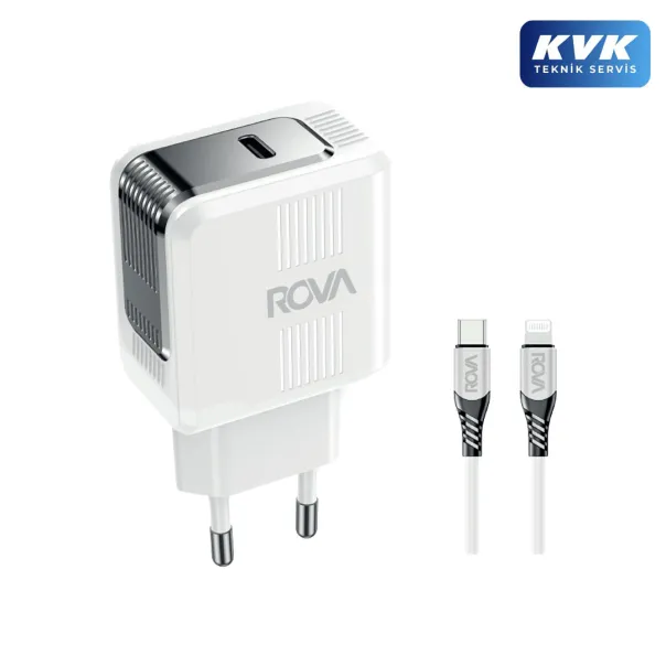 Rova SB110L PD Tek C Giriş 1 M C-L iPhone Kablolu Şarj Aleti 20W