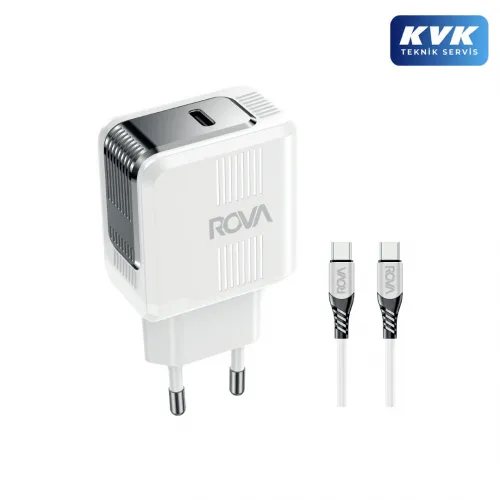 Rova SB110T PD Tek C Giriş 1 M Kablolu Şarj Aleti 20W