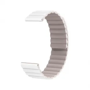 Kospet Tank S1 Akıllı Saat Çift Taraflı Mıknatıslı Kordon 20mm - Beyaz